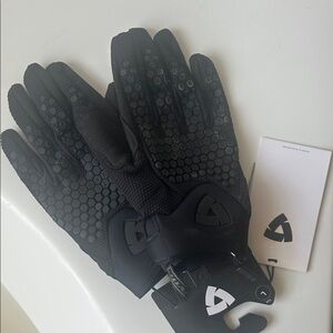 Men's Black Grip Work Gloves Massif- REV’IT Large
